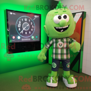 Postava maskota Green...