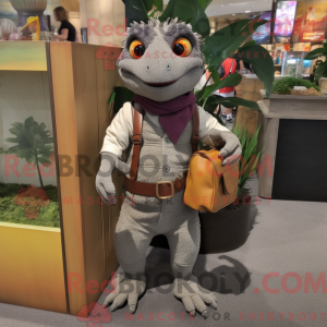 Disfraz de mascota Grey...