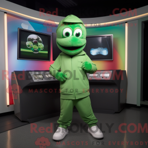 Máscara de TV Forest Green...