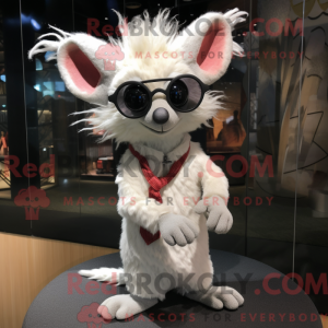Personaggio mascotte bianco...