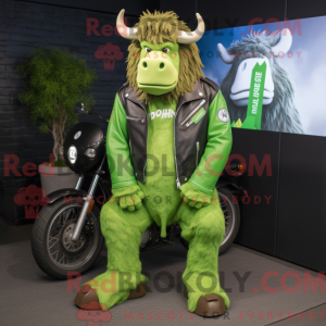 Disfraz de mascota Yak...