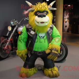 Costume de mascotte de yak...