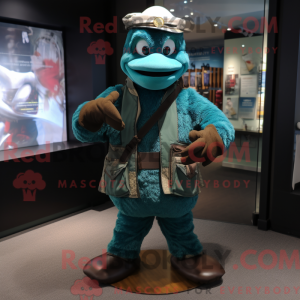 Blågrønn Marine Recon...