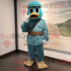 Blågrønn Marine Recon...