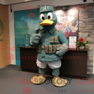 Blågrønn Marine Recon...