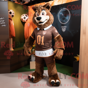Disfraz de mascota de Brown...