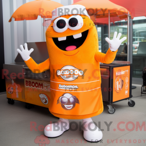 Disfraz de mascota Orange...