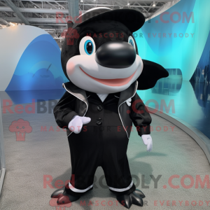 Killer Whale maskot kostume...