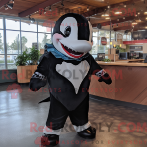 Killer Whale maskot kostume...