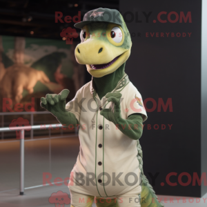 Olive Coelophysis maskot...