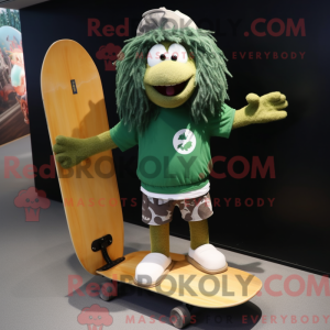 Skoggrønn máscara de skate...