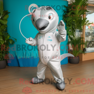 Disfraz de mascota Silver...