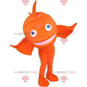 Mascotte de poisson géant orange - Redbrokoly.com