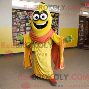 Costume mascotte de Fajitas...