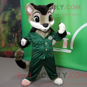 Forest Green Civet maskot...