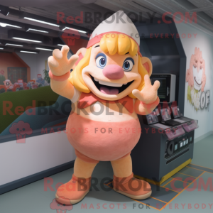 Peach Ogre mascottekostuum...