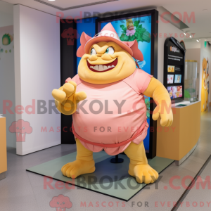 Peach Ogre-maskotdraktfigur...