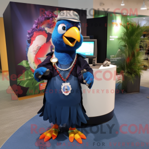 Postava maskota Navy Parrot...