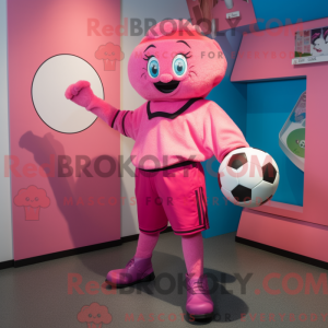 Roze voetbal...