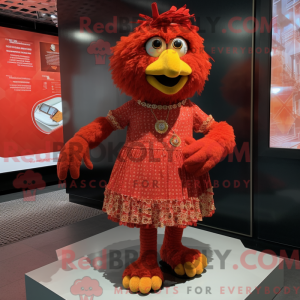 Disfraz de mascota de pollo...