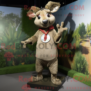 Olive Kengaroo maskot...