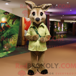 Olive Kengaroo maskot...