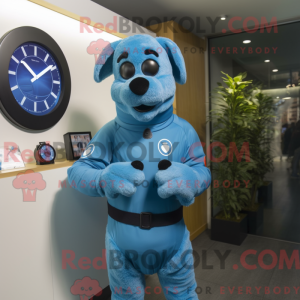 Blue Dog-maskotdraktfigur...