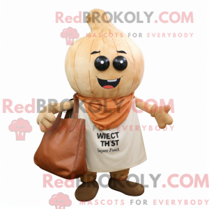 Rust Turnip maskot kostume...
