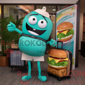 Postava maskota Teal...