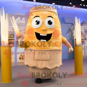 Tan Scented Candle mascot...