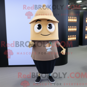 Tan Scented Candle mascot...