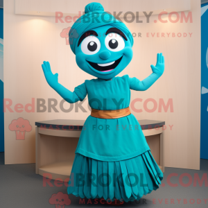 Costume mascotte de Tikka...