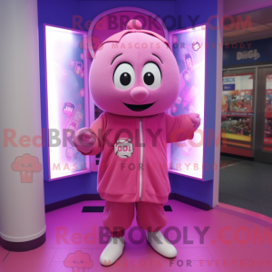 Rosa homens com máscara...