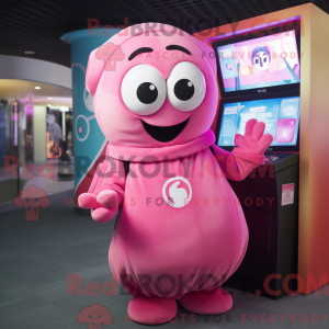 Disfraz de mascota Pink But...