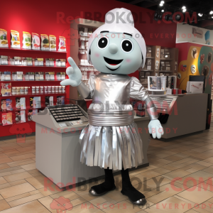 Costume mascotte Silver...
