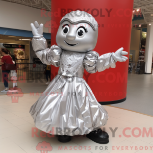 Disfraz de mascota Silver...