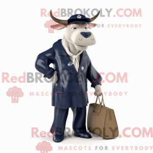 Disfraz de mascota cebú...
