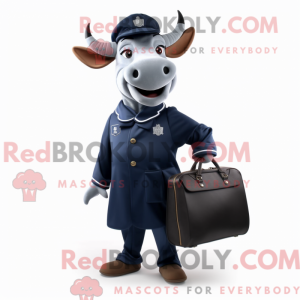 Navy Zebu Maskottchen...