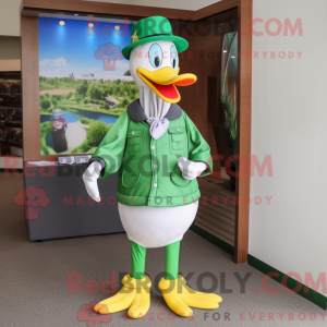 Postava maskota Green Goose...