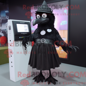Postava maskota Black Crow...