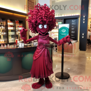 Personaggio mascotte Maroon...
