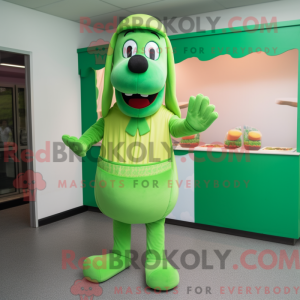 Postava maskota Green Hot...