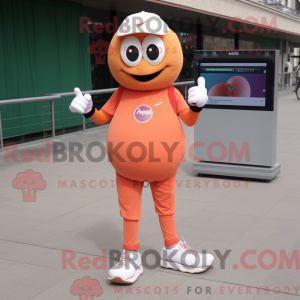 Personnage mascotte Peach...