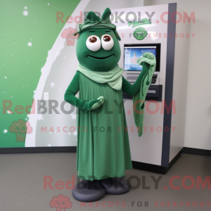Forest Green Phone maskot...