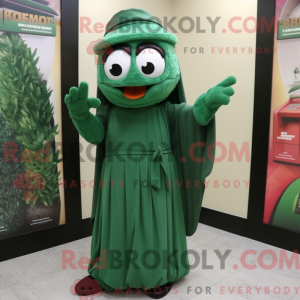 Forest Green Phone maskot...