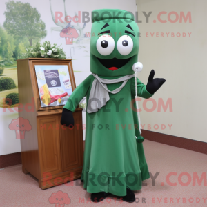Forest Green Phone mascot...