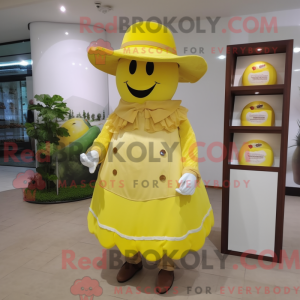 Citrongul chokolade maskot...