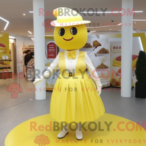 Citrongul chokolade maskot...