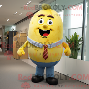 Yellow Potato mascot...