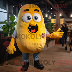 Yellow Potato mascot...
